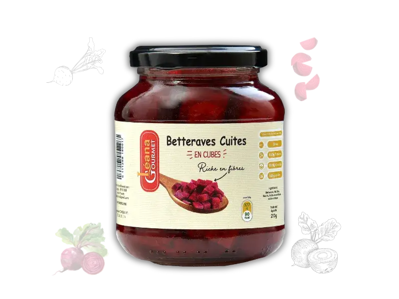 Betteraves en cubes