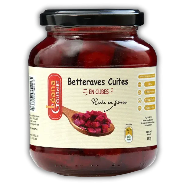 Betteraves en cubes